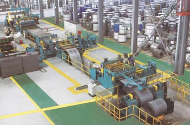 热轧纵剪分条线